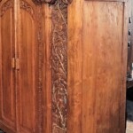 Reclaimed Teak Antique Style Java Cabinet Reclaimed Teak Antique Style Carved Java Cabinet