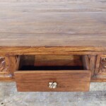 Reclaimed Teak Carved Coffee Table Reclaimed Teak Carved Coffee Table