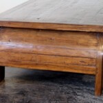 Reclaimed Teak Carved Coffee Table Reclaimed Teak Carved Coffee Table