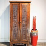 Reclaimed Teak Carved Indonesian Cabinet at Gado Gado Reclaimed Teak Carved Indonesian Cabinet at Gado Gado