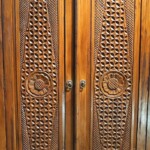 Reclaimed Teak Carved Indonesian Cabinet from Gado Gado