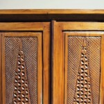 Reclaimed Teak Carved Indonesian Cabinet from Gado Gado