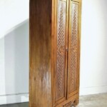 Reclaimed Teak Carved Indonesian Cabinet at Gado Gado Reclaimed Teak Carved Indonesian Cabinet at Gado Gado