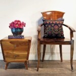 Reclaimed Teak Mid Century Modern Nightstand Mid-Century Modern Nightstand from Gado Gado Furniture