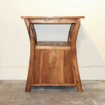 Reclaimed Teak Old Plow Side Table from Gado Gado