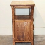 Reclaimed Teak Old Plow Side Table from Gado Gado