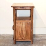Reclaimed Teak Old Plow Side Table from Gado Gado Reclaimed Teak Old Plow Side Table from Gado Gado