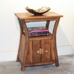 Reclaimed Teak Old Plow Side Table from Gado Gado Reclaimed Teak Old Plow Side Table from Gado Gado