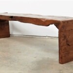 Rustic Slab Bench Rustic Slab Bench