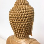 Small Hand Carved Bali Buddha Statue at Gado Gado