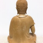 Small Hand Carved Bali Buddha Statue at Gado Gado