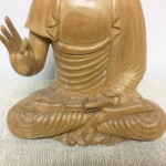 Small Hand Carved Bali Buddha Statue at Gado Gado