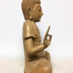 Small Hand Carved Bali Buddha Statue at Gado Gado