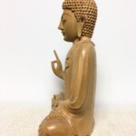 Small Hand Carved Bali Buddha Statue at Gado Gado