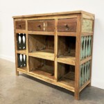 Tall Reclaimed Teak Sideboard Cabinet from Gado Gado Tall Reclaimed Teak Sideboard Cabinet from Gado Gado