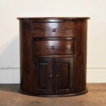 Teak Oval Side Table Nightstand Teak Oval Side Table Nightstand from Gado Gado