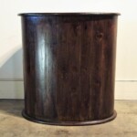 Teak Oval Side Table Nightstand Teak Oval Side Table Nightstand from Gado Gado