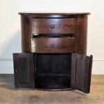 Teak Oval Side Table Nightstand Teak Oval Side Table Nightstand from Gado Gado