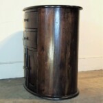 Teak Oval Side Table Nightstand Teak Oval Side Table Nightstand from Gado Gado