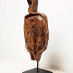 Vintage Teak Grinder on Stand Vintage Teak Grinder on Stand from Gado Gado Furniture