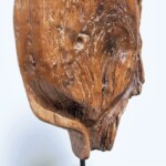 Vintage Teak Grinder on Stand from Gado Gado Furniture