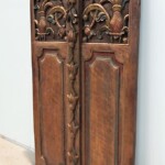 Old Carved Teak Door Panel at Gado Gado Old Carved Teak Door Panel at Gado Gado