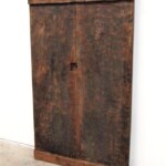 Old Carved Teak Door Panel