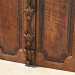 Old Carved Teak Door Panel