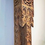 Old Carved Architectural Beam from Joglo
