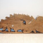 Old Carved Dragon Panel Old Carved Dragon Panel