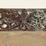 Old Carved Teak Architectural Panel 146 Old Carved Teak Architectural Panel 146
