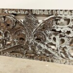 Old Carved Teak Architectural Panel 146 at Gado Gado Furniture