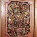 Old Carved Teak Architectural Panel from Java No1 Old Carved Teak Architectural Panels from Java