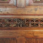 Old Carved Teak Architectural Panel from Java No1 Old Carved Teak Architectural Panels from Java