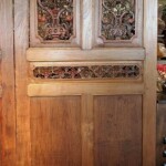 Old Carved Teak Architectural Panel from Java No2 Old Carved Teak Architectural Panels from Java