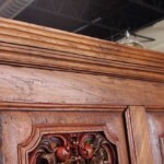 Old Carved Teak Architectural Panel from Java No2 Old Carved Teak Architectural Panels from Java