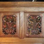Old Carved Teak Architectural Panels from Java Old Carved Teak Architectural Panels from Java