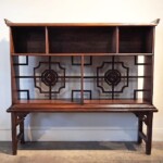 Reclaimed Teak Asian Display Cabinet Reclaimed Teak Asian Display Cabinet