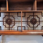 Reclaimed Teak Asian Display Cabinet Reclaimed Teak Asian Display Cabinet