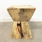 Spalted Tamarind Wood Organic Accent Table Spalted Tamarind Wood Organic Accent Table