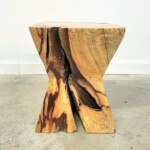 Spalted Tamarind Wood Organic Accent Table Spalted Tamarind Wood Organic Accent Table from Gado Gado