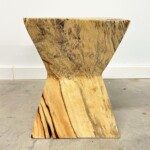 Spalted Tamarind Wood Organic Accent Table Spalted Tamarind Wood Organic Accent Table