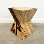 Spalted Tamarind Wood Organic Accent Table Spalted Tamarind Wood Organic Accent Table from gado Gado