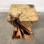 Spalted Tamarind Wood Organic Accent Table Spalted Tamarind Wood Organic Accent Table