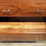 Tall Reclaimed Teak Chest with Drawers Tall Reclaimed Teak Chest with Drawers