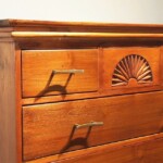 Tall Reclaimed Teak Chest with Drawers Tall Reclaimed Teak Chest with Drawers