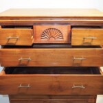 Tall Reclaimed Teak Chest with Drawers Tall Reclaimed Teak Chest with Drawers