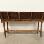Wabi-Sabi Wood Bench
