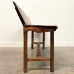 Wabi-Sabi Wood Bench