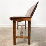 Wabi-Sabi Wood Bench